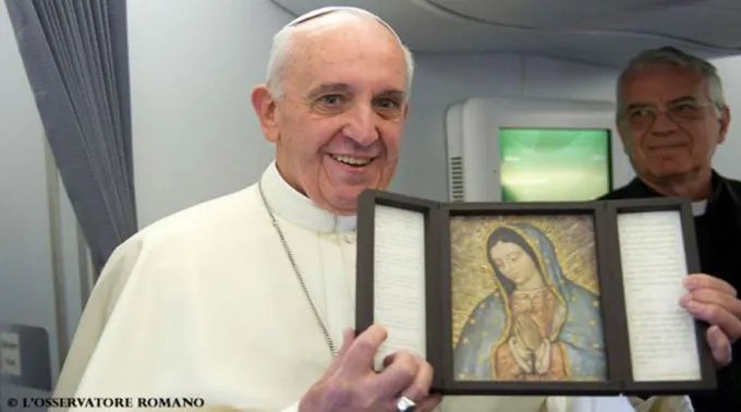 FranciscoGuadalupe_LOsservatoreRomano_130315.jpg ?? 