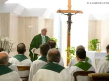 Papa Francisco na Missa da Casa Santa Marta 