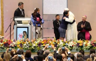 Francisco com os trabalhadores