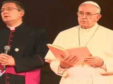 Papa Francisco em encontro com clero, religiosos, religiosas e seminaristas do Quênia.