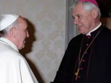 Papa Francisco e o Cardeal Gerhard Müller 