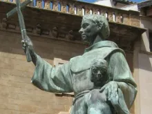 Estátua em Mallorca (Espanha) de Frei Junípero Serra. Crédito: Wikipedia