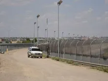 Muro na fronteira em El Paso.