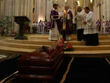 Dom Carlos Osoro preside o funeral de Carmen Hernández 