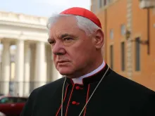 Cardeal Müller no Vaticano.