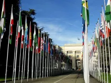 Palácio das Nações, sede da ONU em Genebra