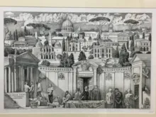 A gravura Misericordiae Vultus, que o Papa Francisco deu de presente aos reis da Suécia.