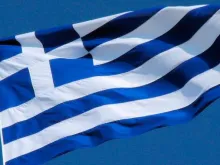 Bandeira da Grécia. Flickr Peter Guilliatt (CC-BY-NC-ND-2.0)