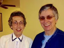 Paula Merrill e Margaret Held. Foto Facebook Sisters of Charity of Nazaré