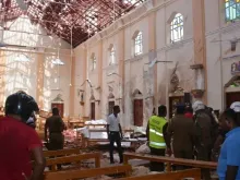 Igreja que sofreu atentado na Páscoa de 2019, no Sri Lanka