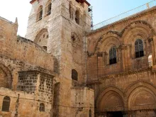 Basílica do Santo Sepulcro em Jerusalém.
