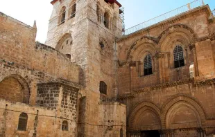 Basílica do Santo Sepulcro em Jerusalém.