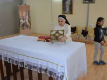 Igreja recém-inaugurada acampamento de Refugiados Virgem Maria em Bagdá (Iraque)