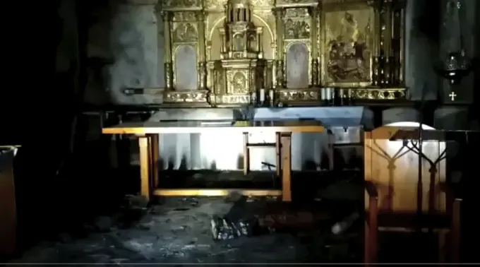 IglesiaSAntaMarinaLeon-CapturaPantallaOndaBierzoTwitter-04052021_1.jpg ?? 