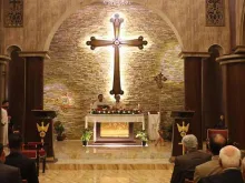 Missa de abertura da Igreja de São Jorge em Teleskuf (Iraque) 