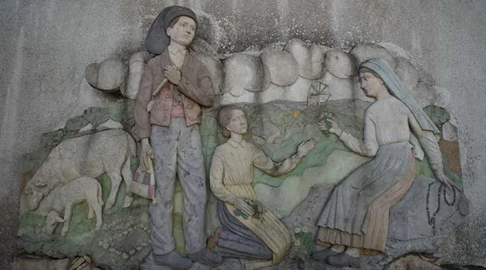 Imagen3pastorcitosFatimaEnCasaDeSorLucia_DanielIbanezACIPrensa_030517.jpg ?? 