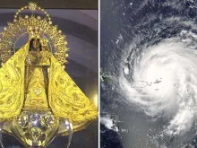 Imagem Virgem do Cobre - Furacão Irma