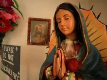 Imagem da Virgem de Guadalupe que será investigada 