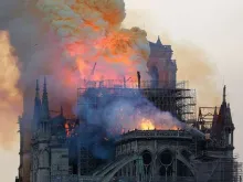 Incêndio na Catedral de Notre Dame.