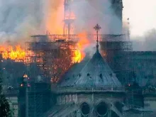 Incêndio na Catedral de Notre Dame.