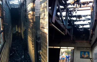 Incêndio na Paroquia São Ricardo