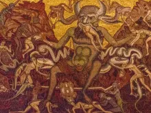 Inferno - Fragmento da pintura localizada no batistério de São João (Firenze - Itália) 