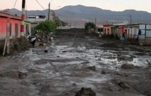 Inundações no Chile.