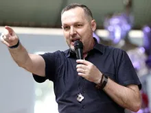 O pregador católico Ironi Spuldaro.