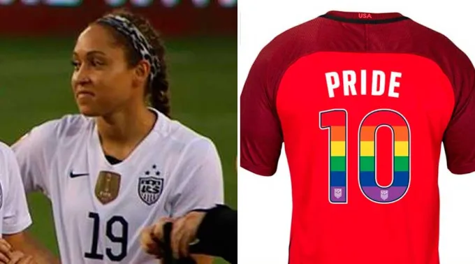 Jaelene_Hinkle_PoloGay_WikipediaMakaiylaWillisCC_BY_20_TwitterUSSOCCER_150617.jpg ?? 