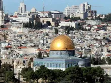 Vista da cidade de Jerusalém.