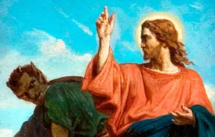 A tentação de Cristo de Félix Joseph Barrias