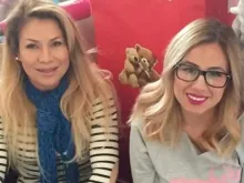 Lianna Rebolledo e sua filha Jeanette, falecida em 2018.