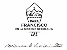 Logotipo para a visita do Papa Francisco à Diocese de Holguín (Cuba)   