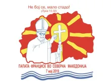 Logo da viagem do Papa Francisco à Macedônia do Norte.