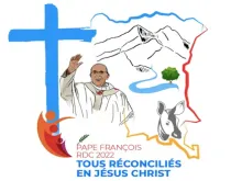 Logotipo e lema da viagem do papa Francisco à RDC