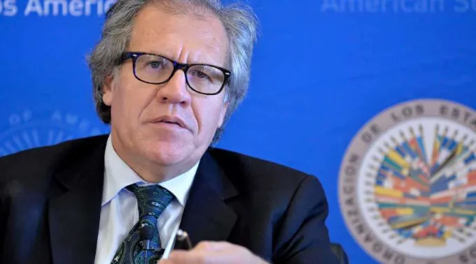 Luis-Almagro-Juan-Manuel-Herrera-OAS-260619.jpg ?? 