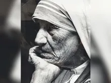Estampa de Madre Teresa de Calcutá.