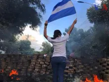 Manifestação na Nicarágua