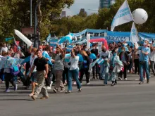 Marcha pela Vida em Buenos Aires 2021