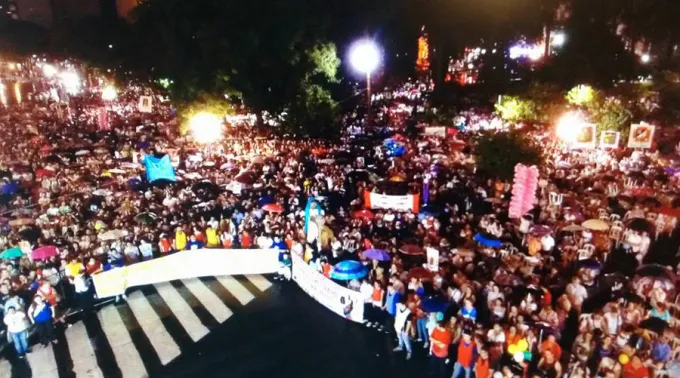 MarchaDiaNinoPorNacerTucuman_FacebookPastoralJuvenilSanPabloTucuman_270317.jpg ?? 