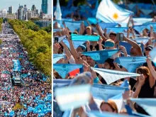 Marcha pela Vida 2019, na Argentina