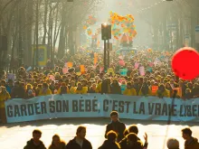 Marcha pela Vida na França 2017