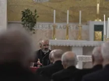 O retiro do Papa acontece na Casa Divino Mestre em Ariccia.