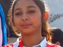 A menina cristã Maira Shahbaz.