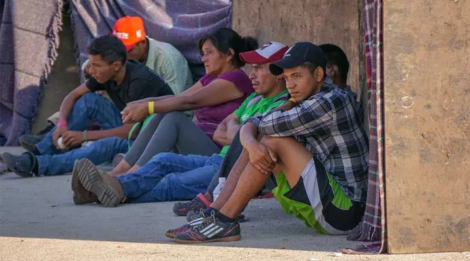 Migrantes-CDMX-2-David-Ramos-ACI-271118.jpg ?? 