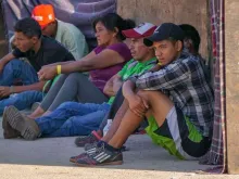 Migrantes no México Crédito: David Ramos