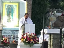 Missa de Ação de Graças no Santuário de Guadalupe de Des Plaines, em 1º de agosto.