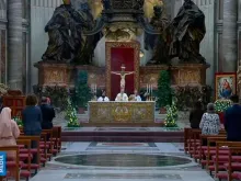 Missa da Solenidade de Corpus Christi no Vaticano.