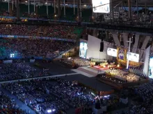 Arena Fonte Nova lotada na Missa pela canonização de Santa Dulce dos Pobres.