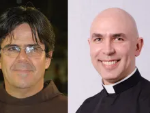 Frei Carlos Alberto Breis Pereira, OFM, e Padre Ricardo Hoepers 